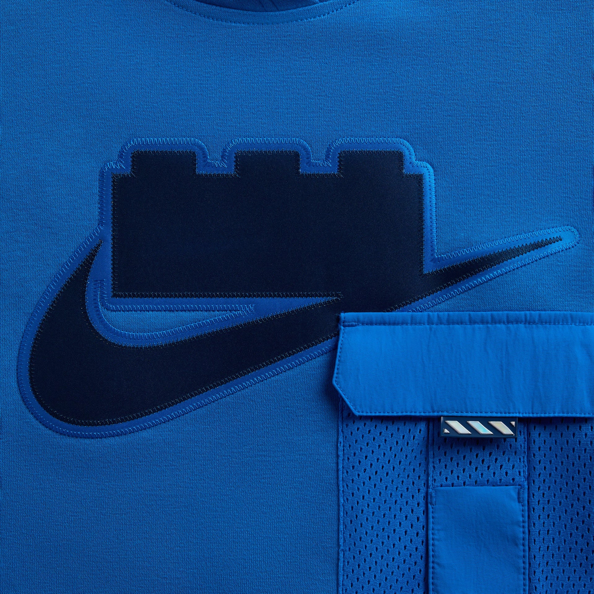 Nike x LEGO® Collection Kids Oversized Pullover Hoodie - Cobalt Haze