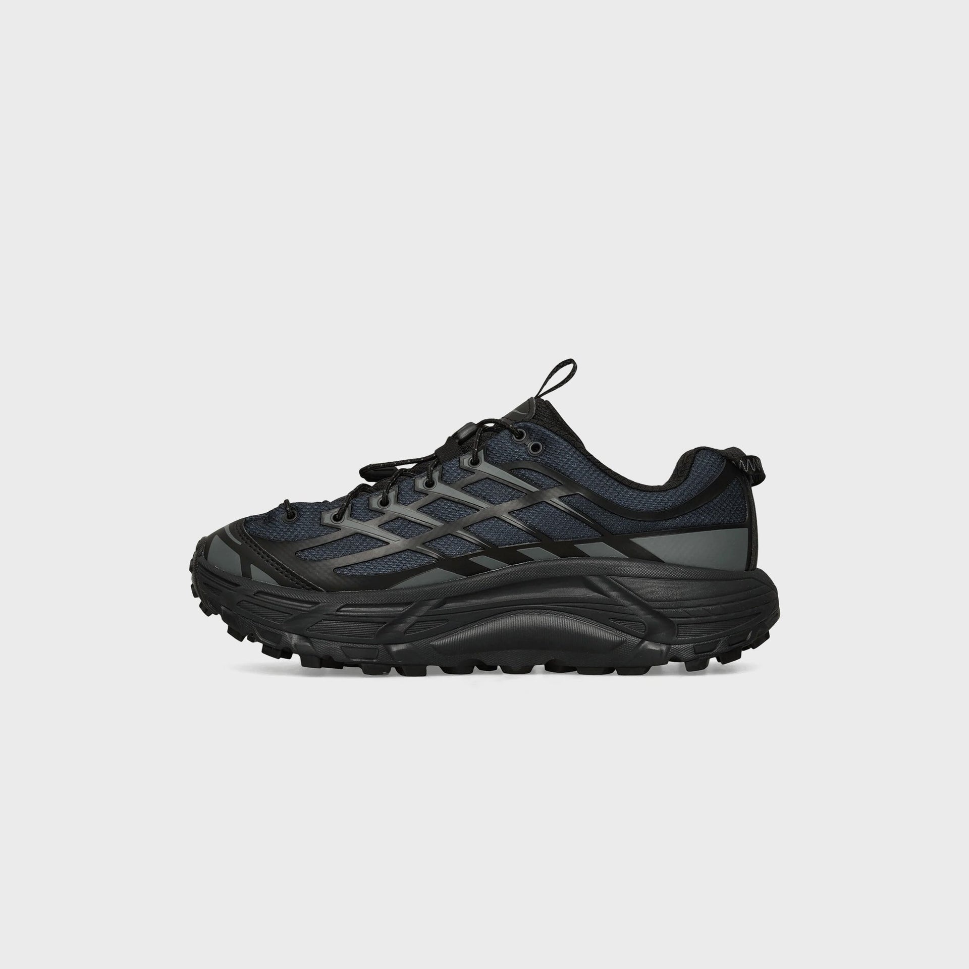 HOKA U Mafate Three2 Wordmark - Black / Outer Orbit