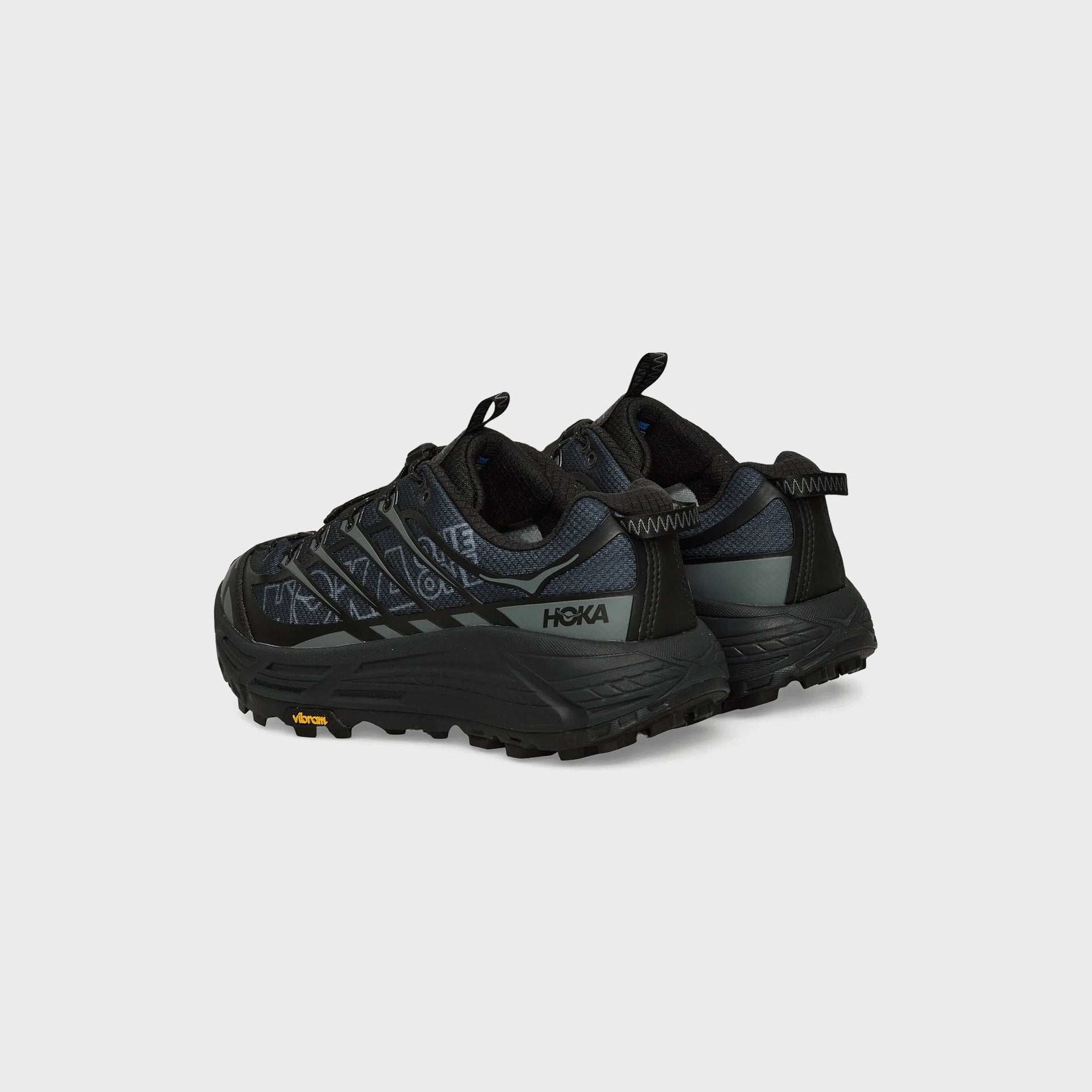 HOKA U Mafate Three2 Wordmark - Black / Outer Orbit