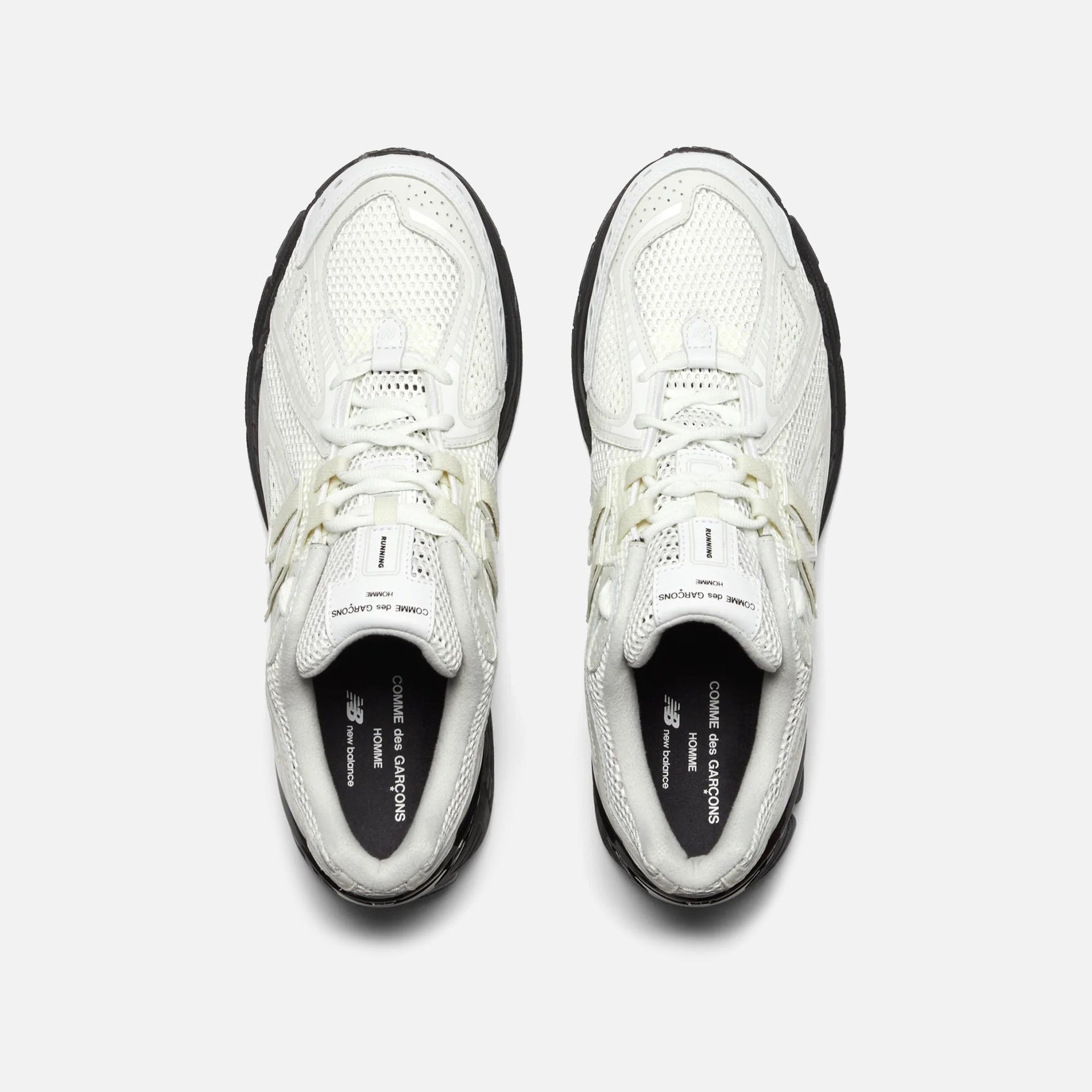 CDG Homme x New Balance 1906 - White / Black