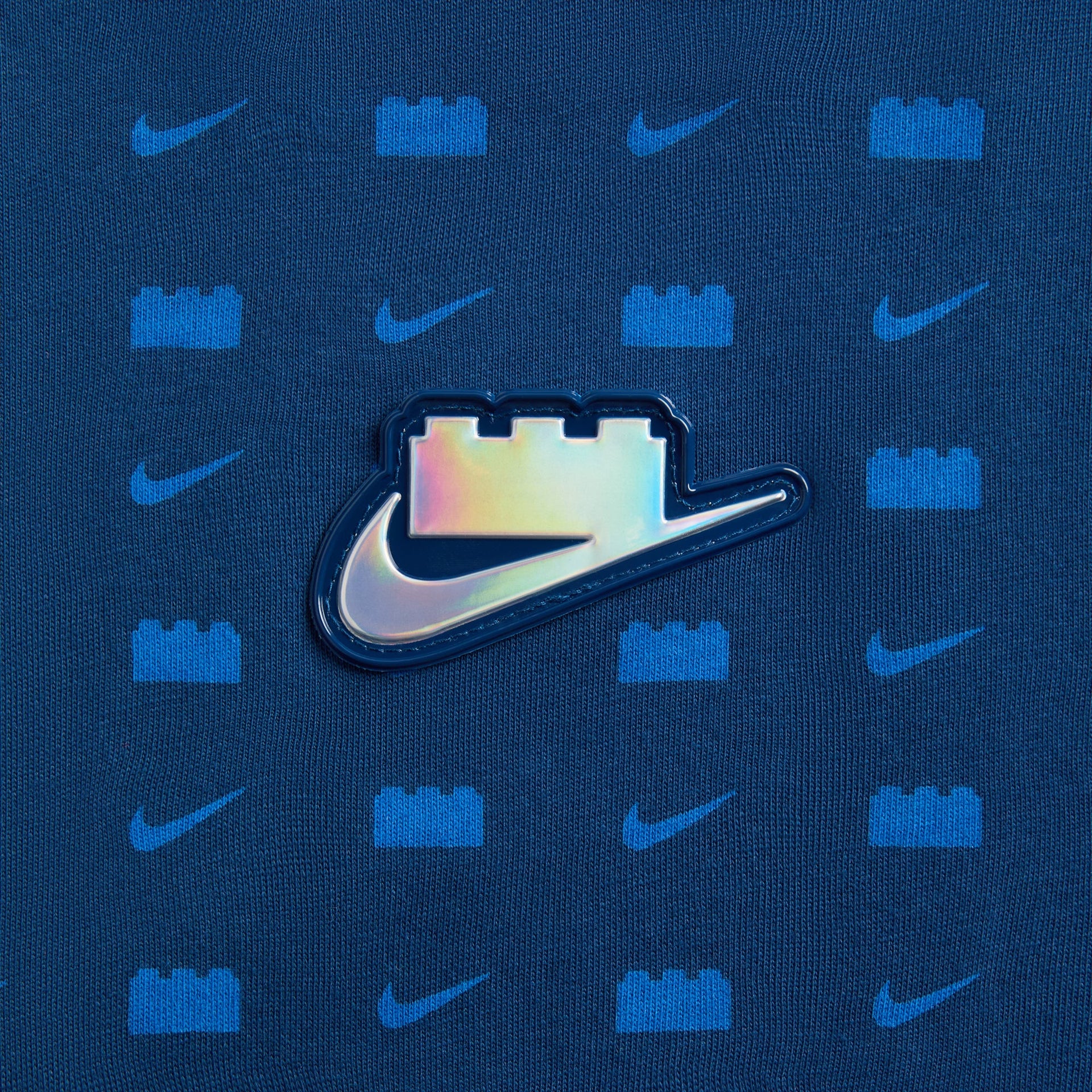 Nike x LEGO® Collection Girls Cropped Tee - Brave Blue