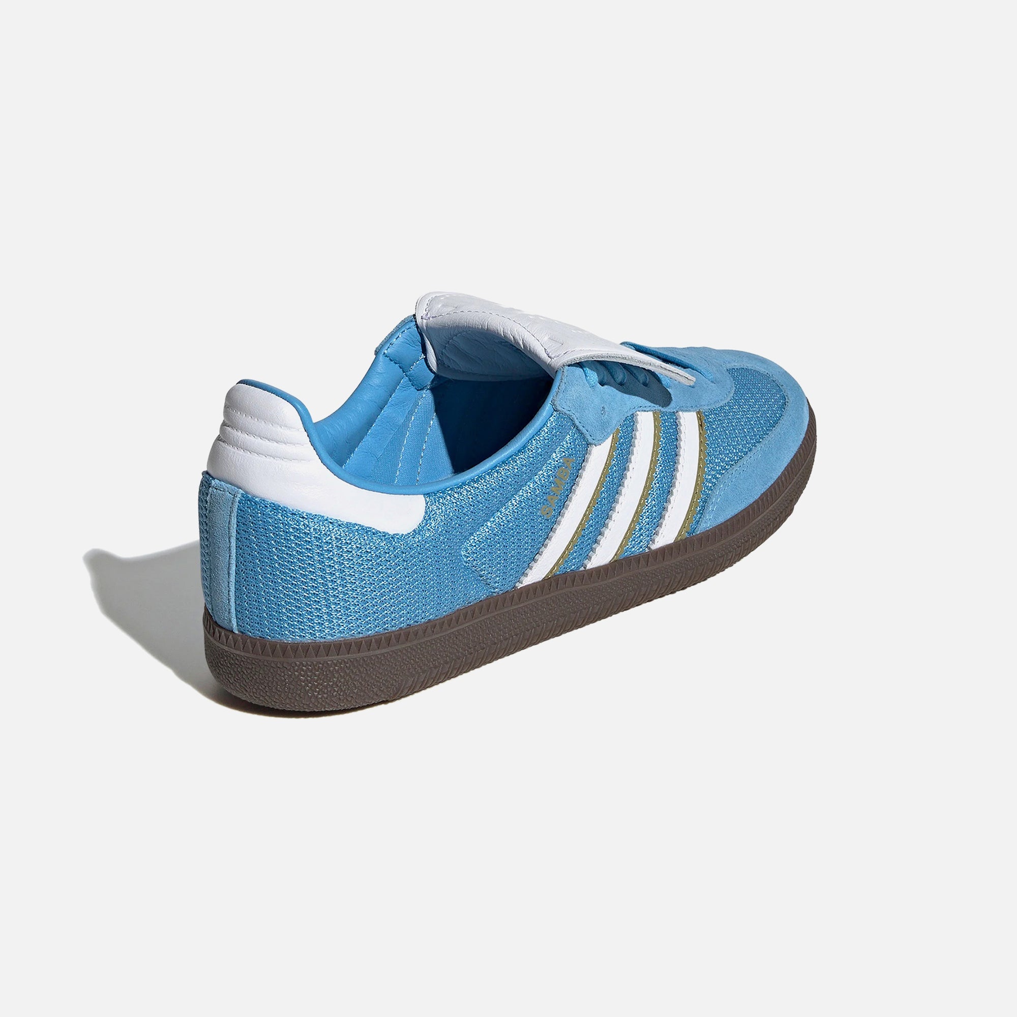 adidas Samba LT - Semi Blue Burst / White / Gum – Kith Europe adidas Samba LT - Semi Blue Burst / White / Gum – Kith Europe