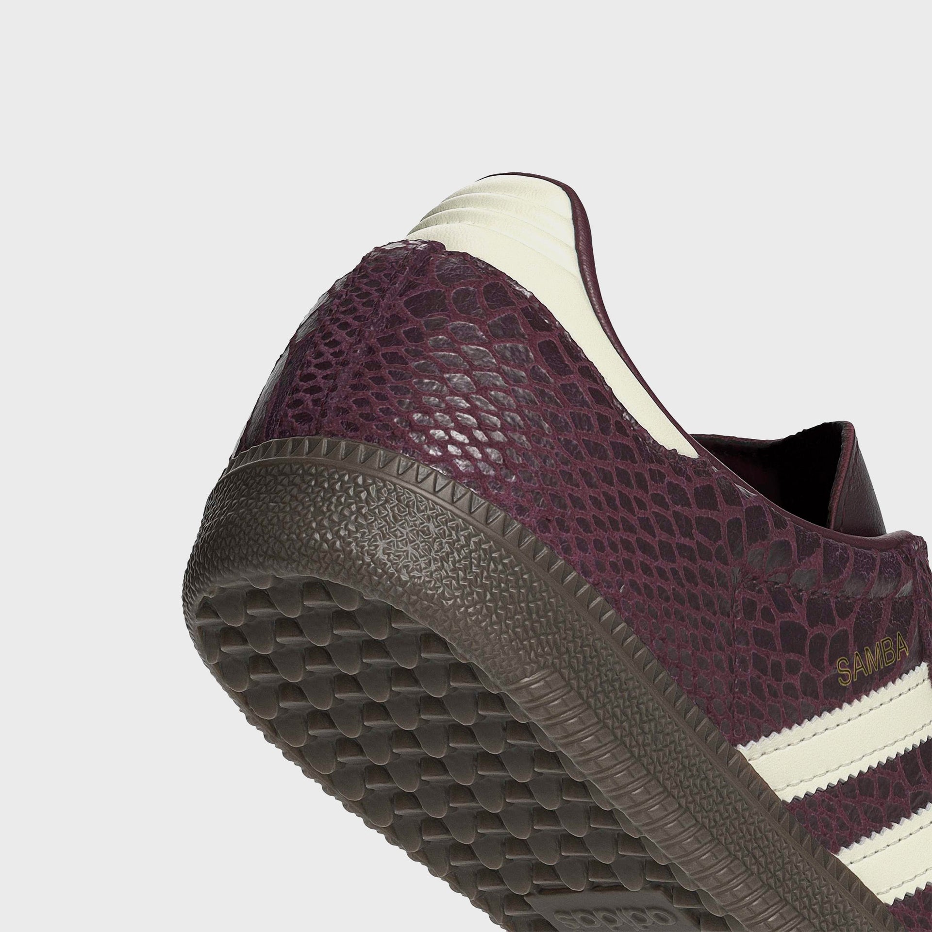 adidas WMNS Samba OG - Maroon / Cream White / Gold Metallic
