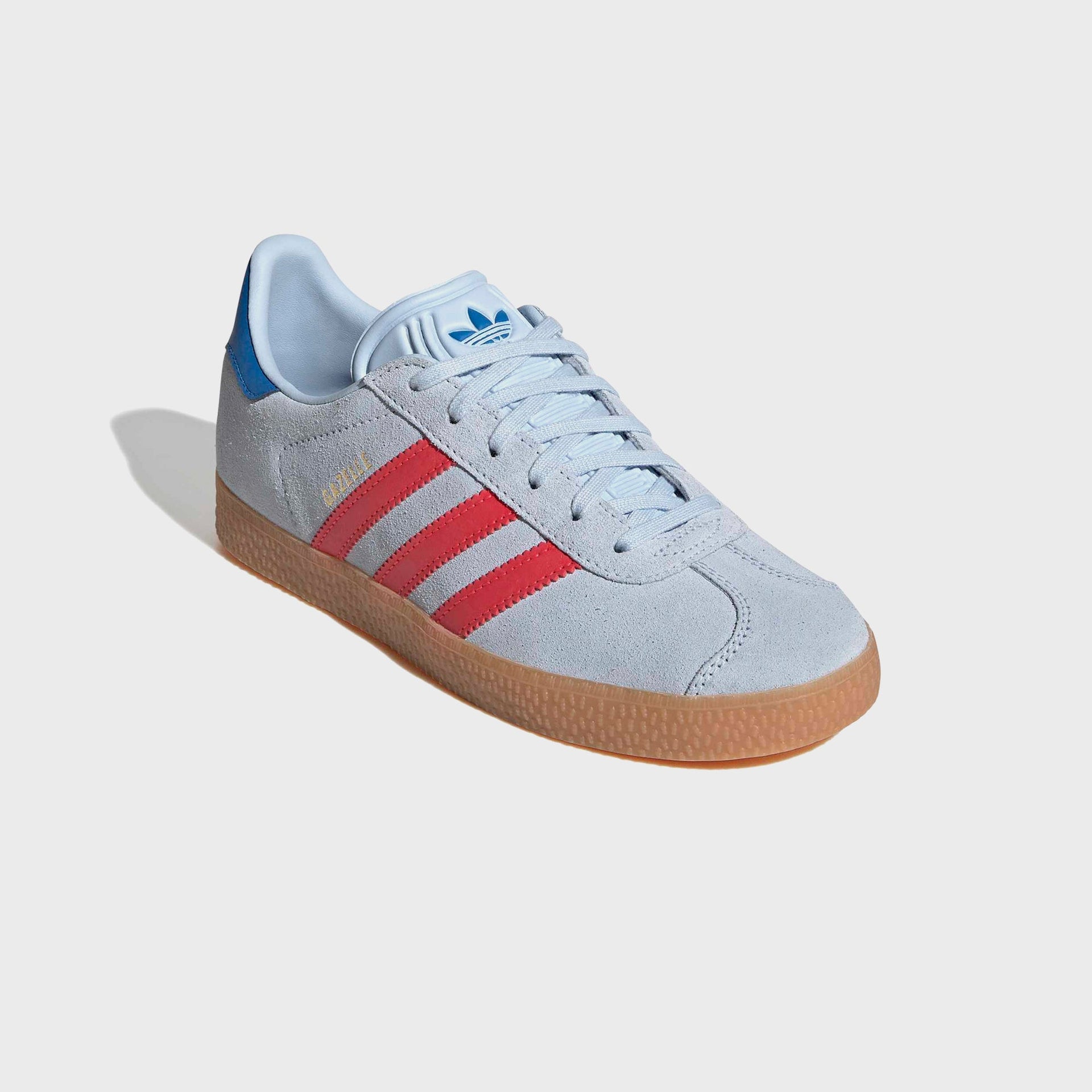 adidas GS Gazelle - Crystal Sky / Semi Lucid Red / Blue Bird