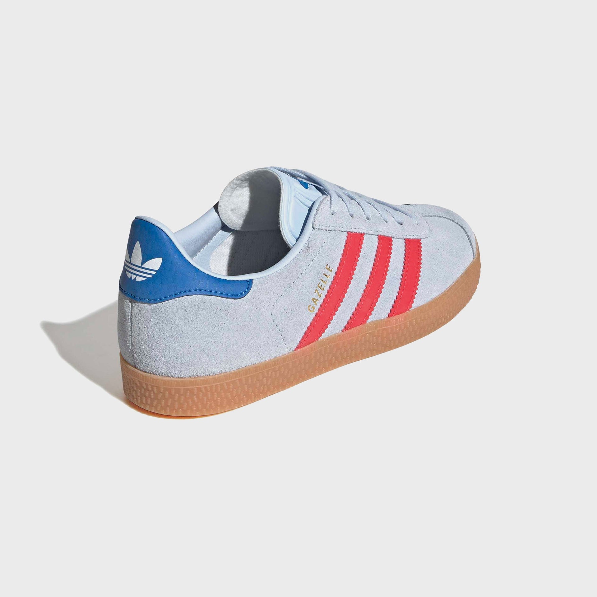 adidas GS Gazelle - Crystal Sky / Semi Lucid Red / Blue Bird