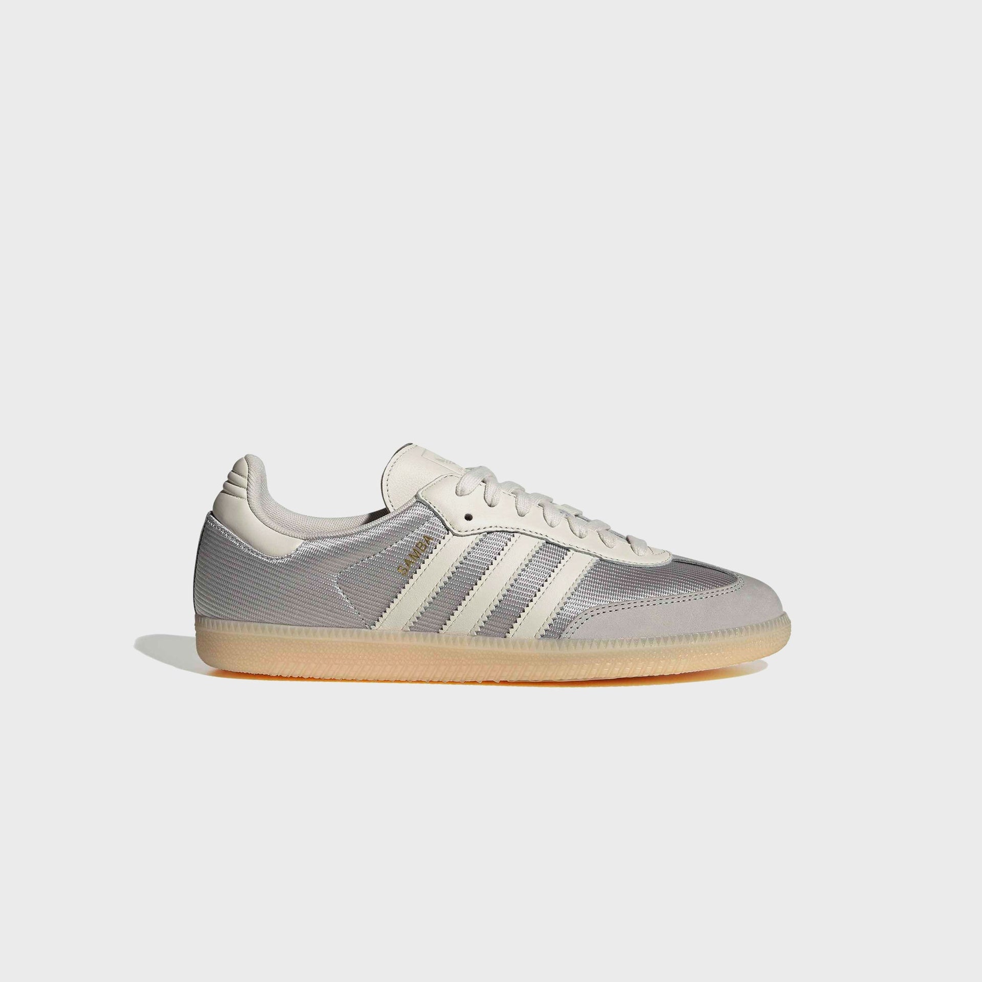 adidas Samba OG - Grey Two / Chalk White / Sand Strata Kith Europe adidas Samba OG - Grey Two / Chalk White / Sand Strata Kith Europe