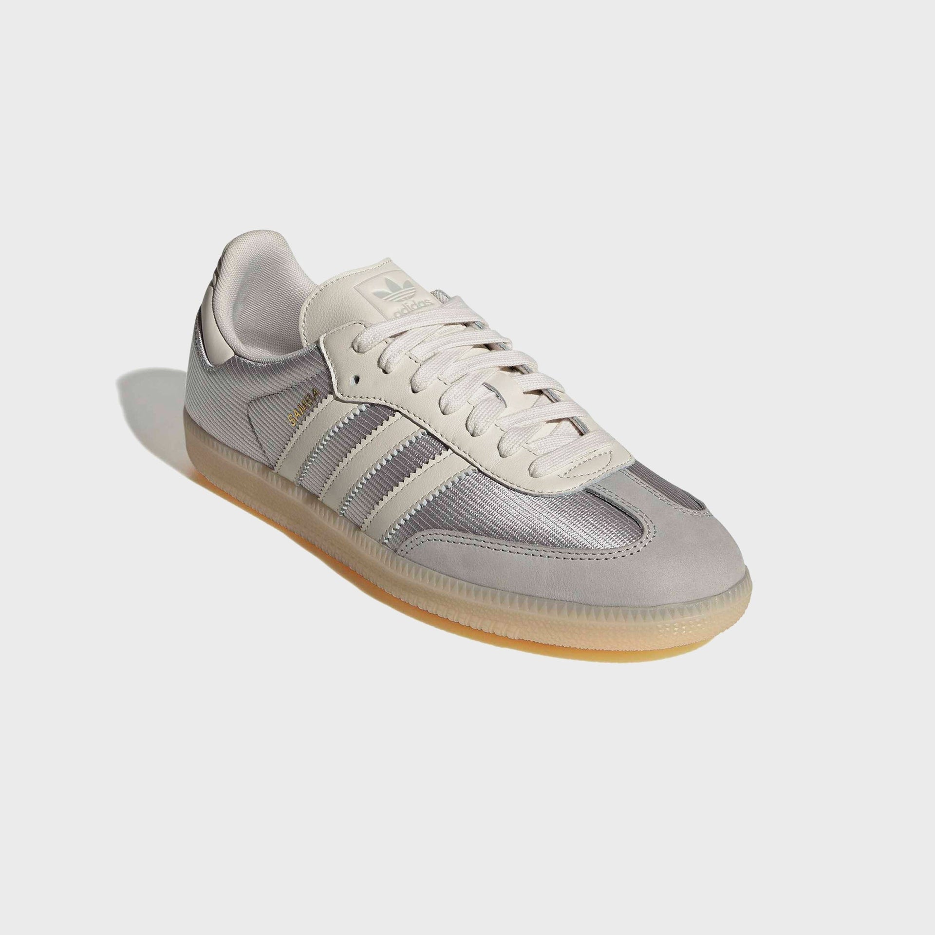 adidas Samba OG - Grey Two / Chalk White / Sand Strata Kith Europe adidas Samba OG - Grey Two / Chalk White / Sand Strata Kith Europe