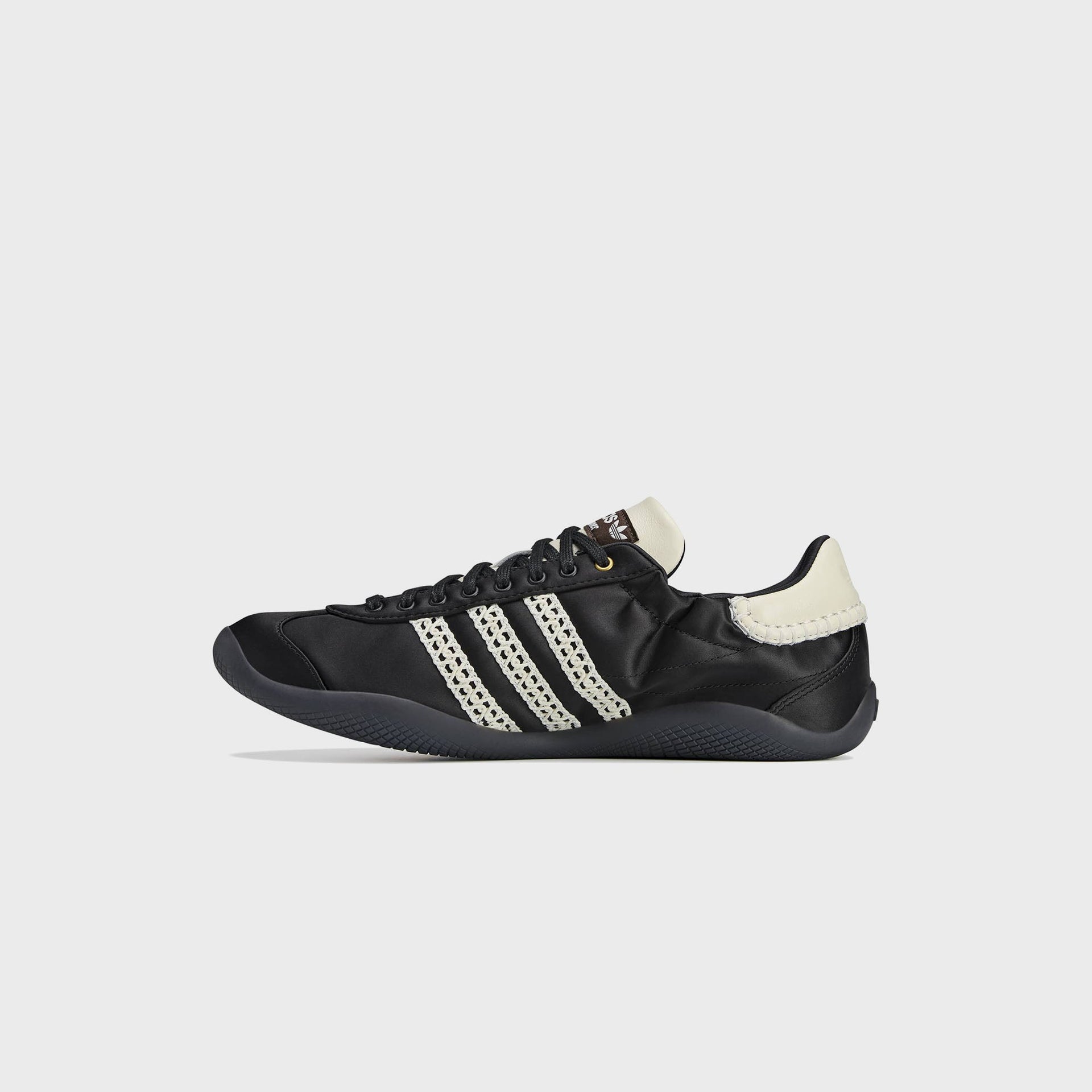 adidas x Wales Bonner Karintha Lo Satin - Core Black / Dark Brown / Cream White