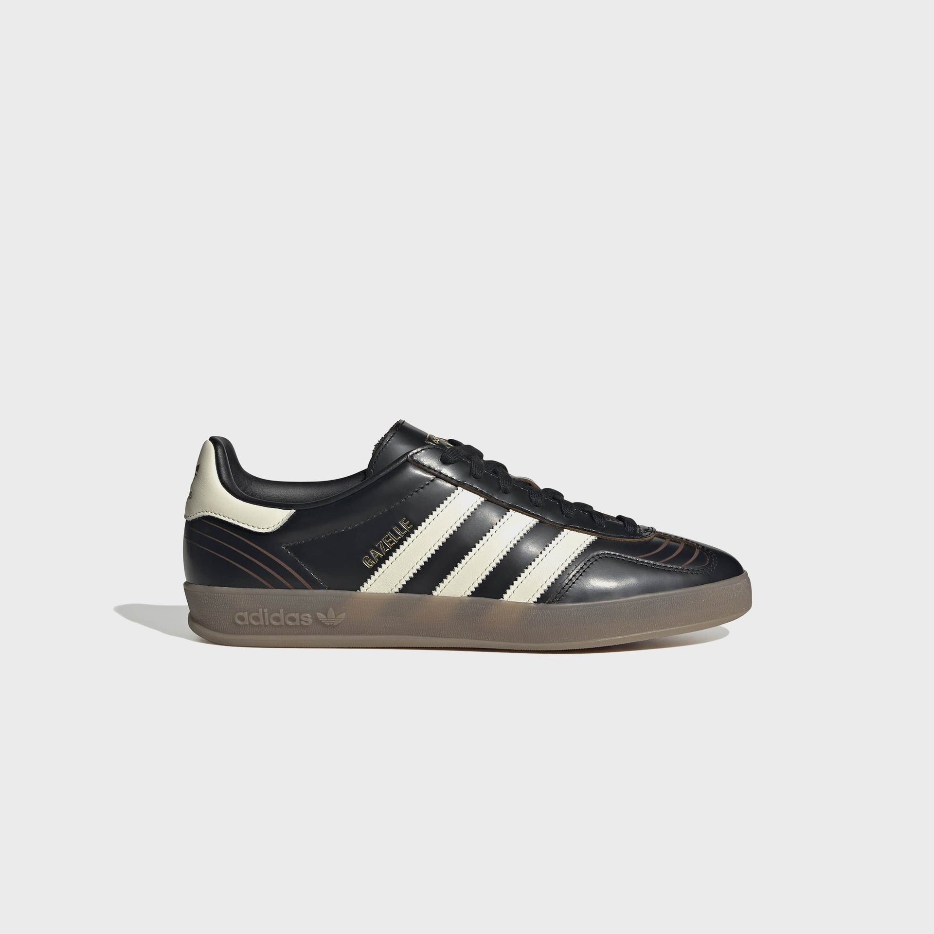 adidas Gazelle Indoor - Core Black / Cream White / Gum4
