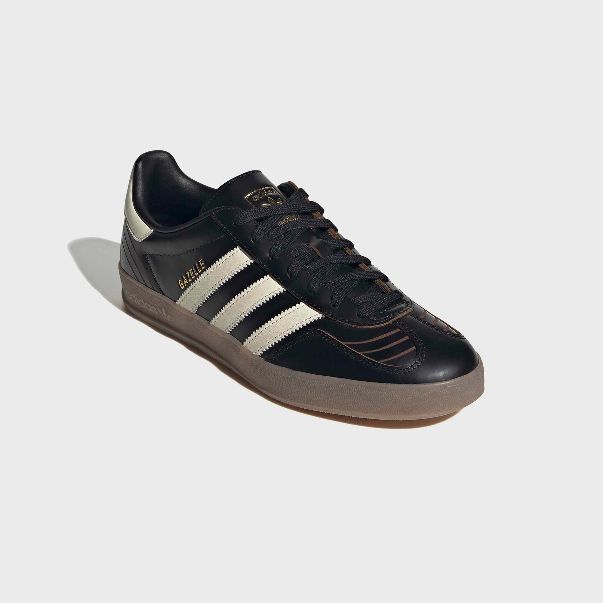 adidas Gazelle Indoor - Core Black / Cream White / Gum4