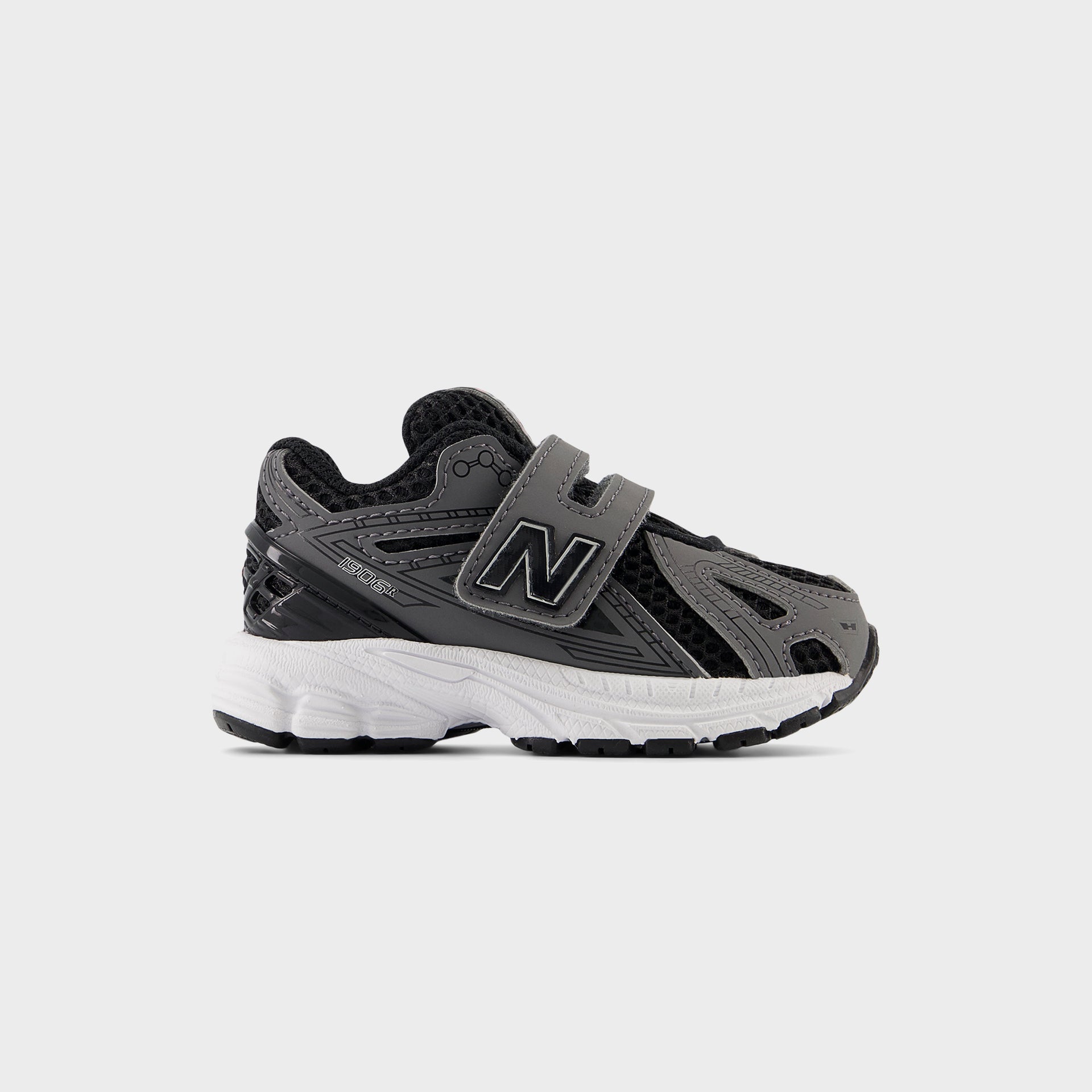 New Balance Toddler 1906R Hook & Loop - Black / Castlerock