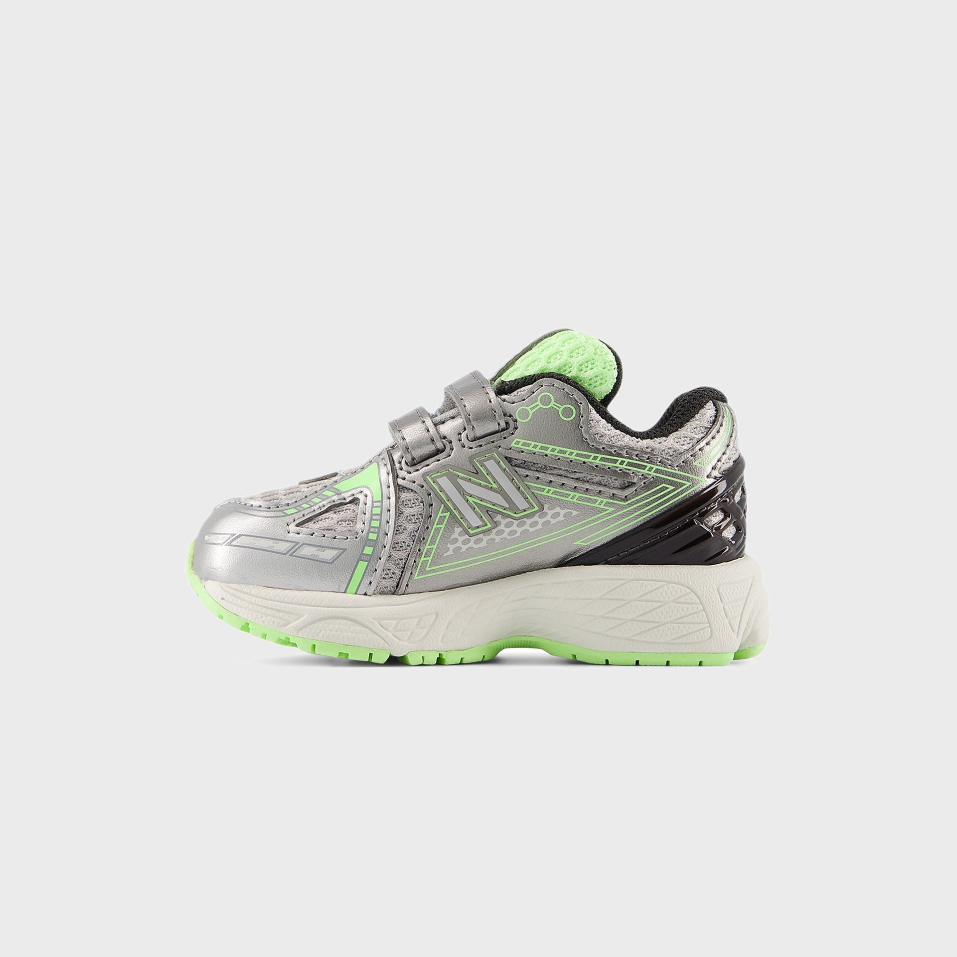 New Balance TD 1906R Hook & Loop - Dark Silver / Metallic