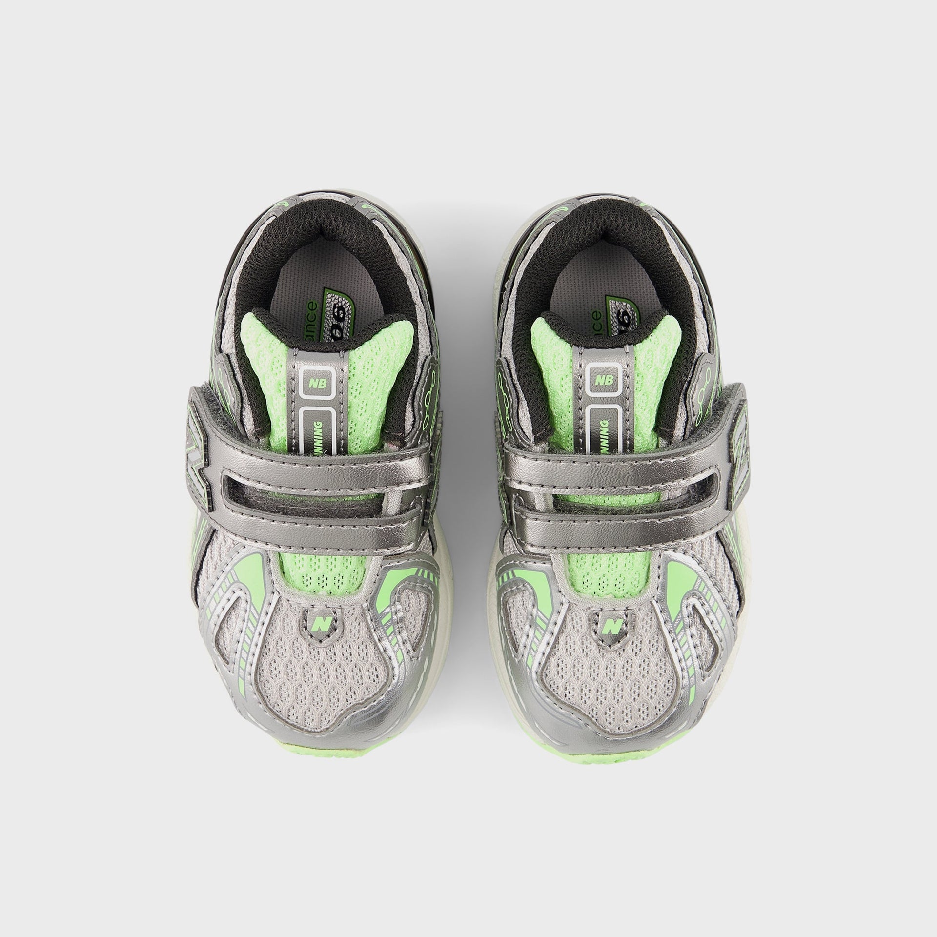 New Balance TD 1906R Hook & Loop - Dark Silver / Metallic