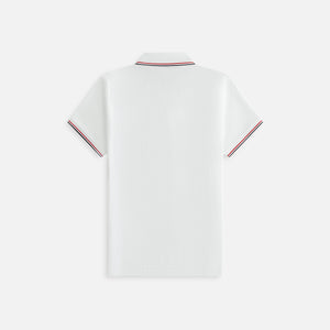 Moncler Logo Patch Polo - White