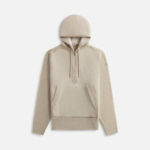 Moncler Wool Cashmere Hoodie - Stone