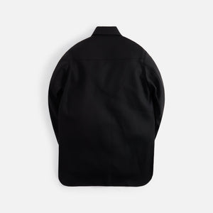 Jil Sander Sharp Wool Serge Shirt - Black