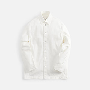 Jil Sander long-sleeve denim shirt - White