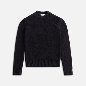 Jil Sander Stretch Cotton Knit - Black