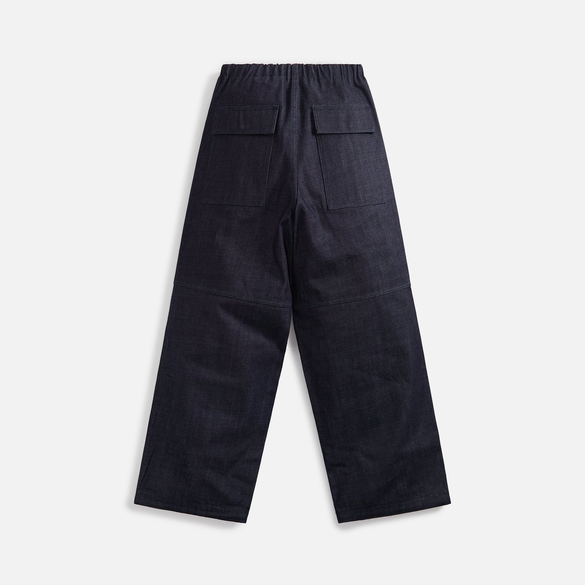 Jil Sander Diagonal Cotton Organic Denim Trouser - Magnet