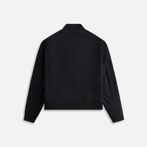 Jil Sander Heavy Viscose Silk Twill Jacket - Black