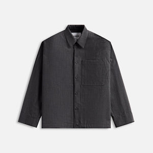 Jil Sander Wool Check Tailoring Jacket - Dark Edge