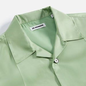 Jil Sander Sustainable Fluid Viscose Shirt - Lime Green