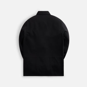Jil Sander Sharp Wool Gabardine Shirt - Black