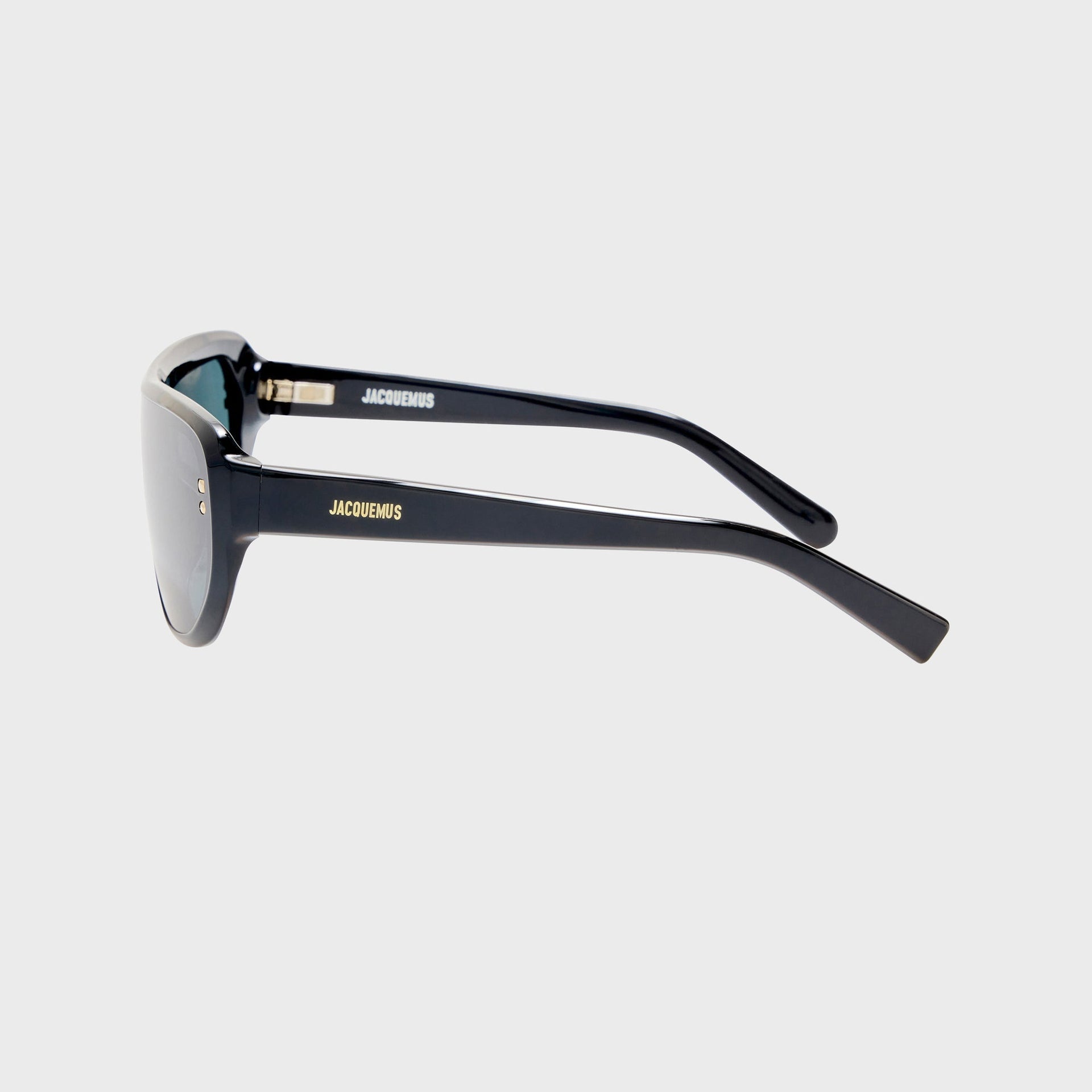 Jacquemus Havana Frames - Black / Light Gold / Grey