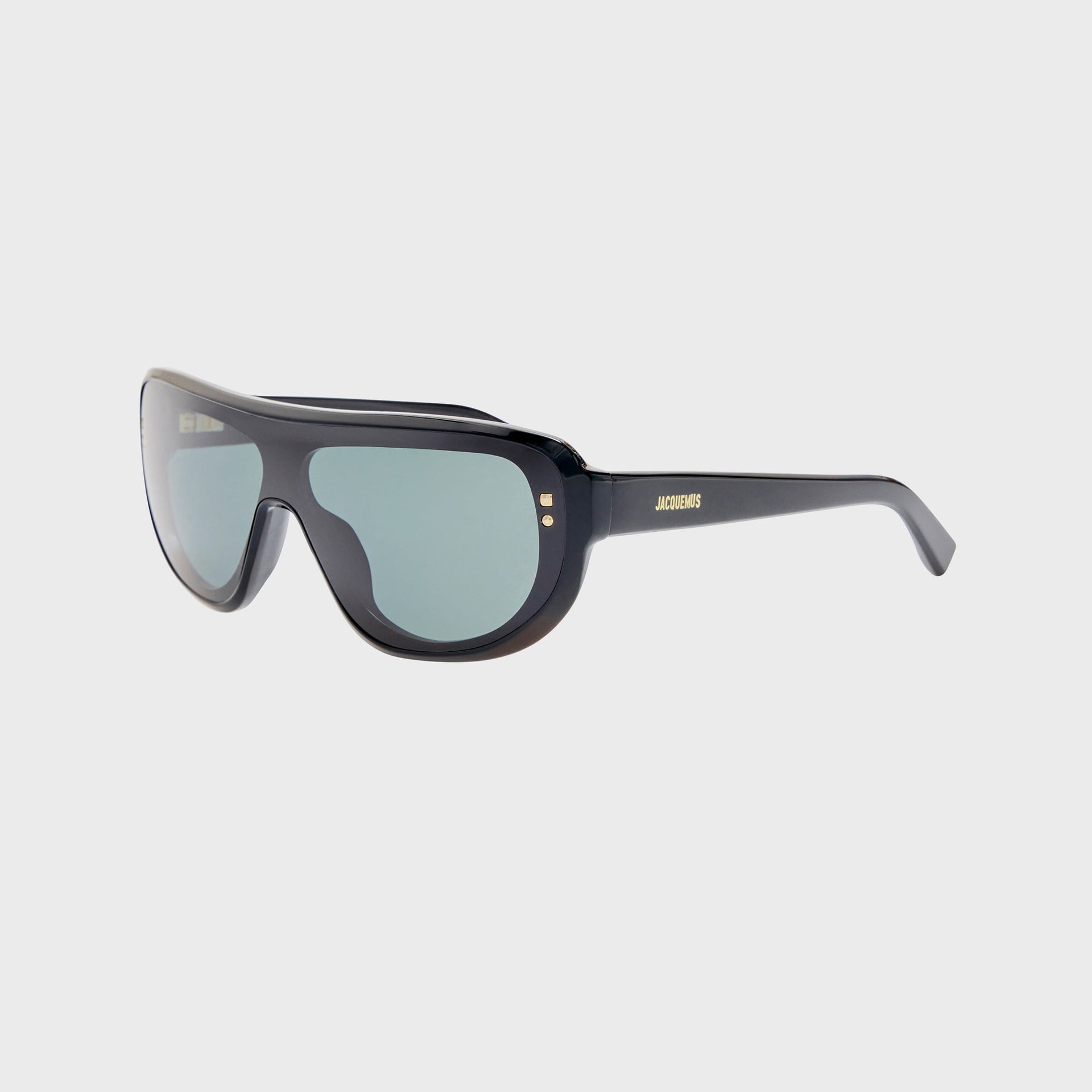 Jacquemus Havana Frames - Black / Light Gold / Grey