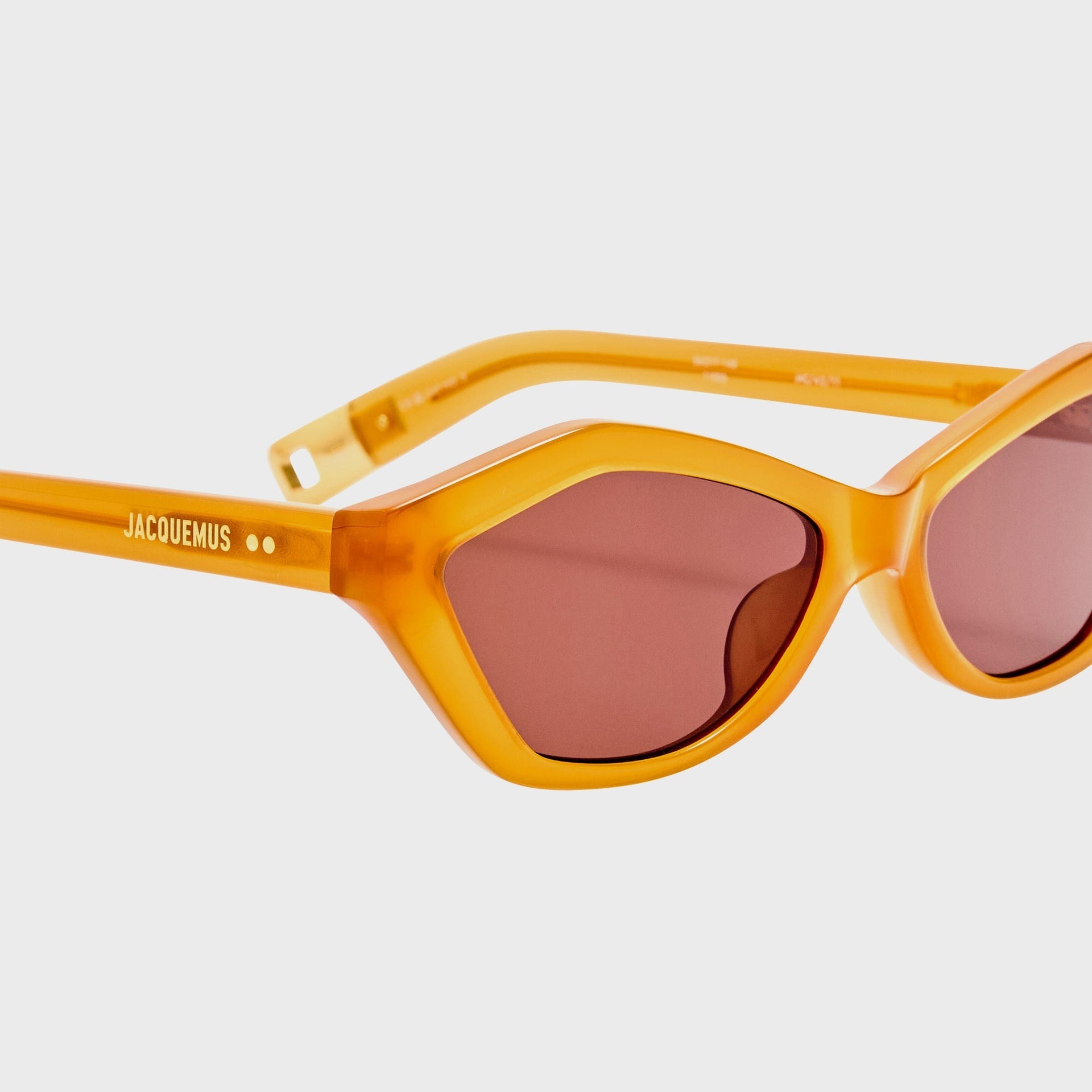Jacquemus Bambino Sunglasses - Brown