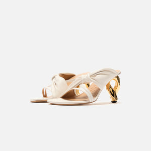 JW Anderson Sandal Chain Heel - Off White