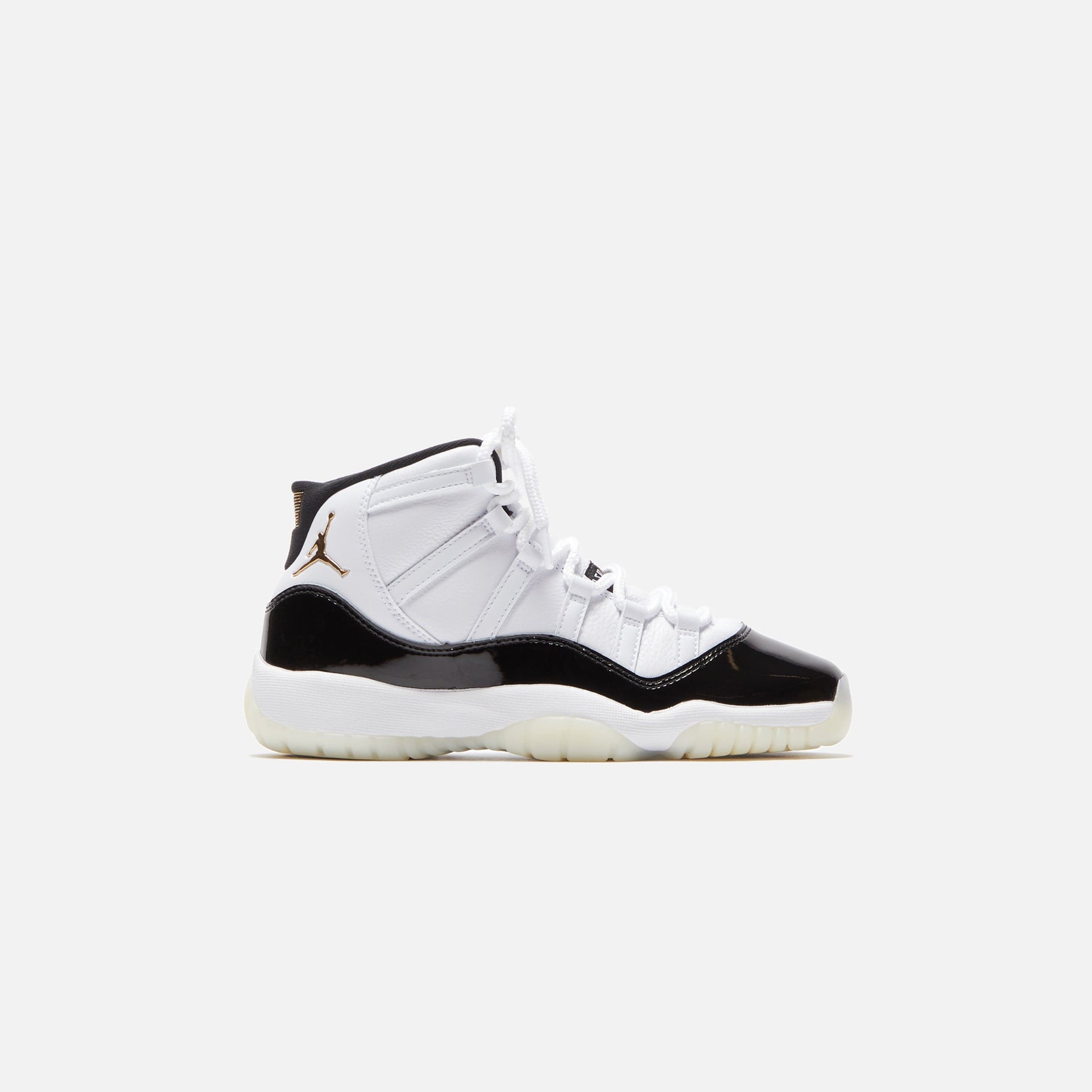 Nike GS Air Jordan 11 Retro White Black Metallic Gold – Kith