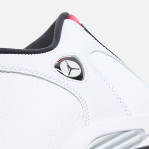 Red white jordan 14 on sale