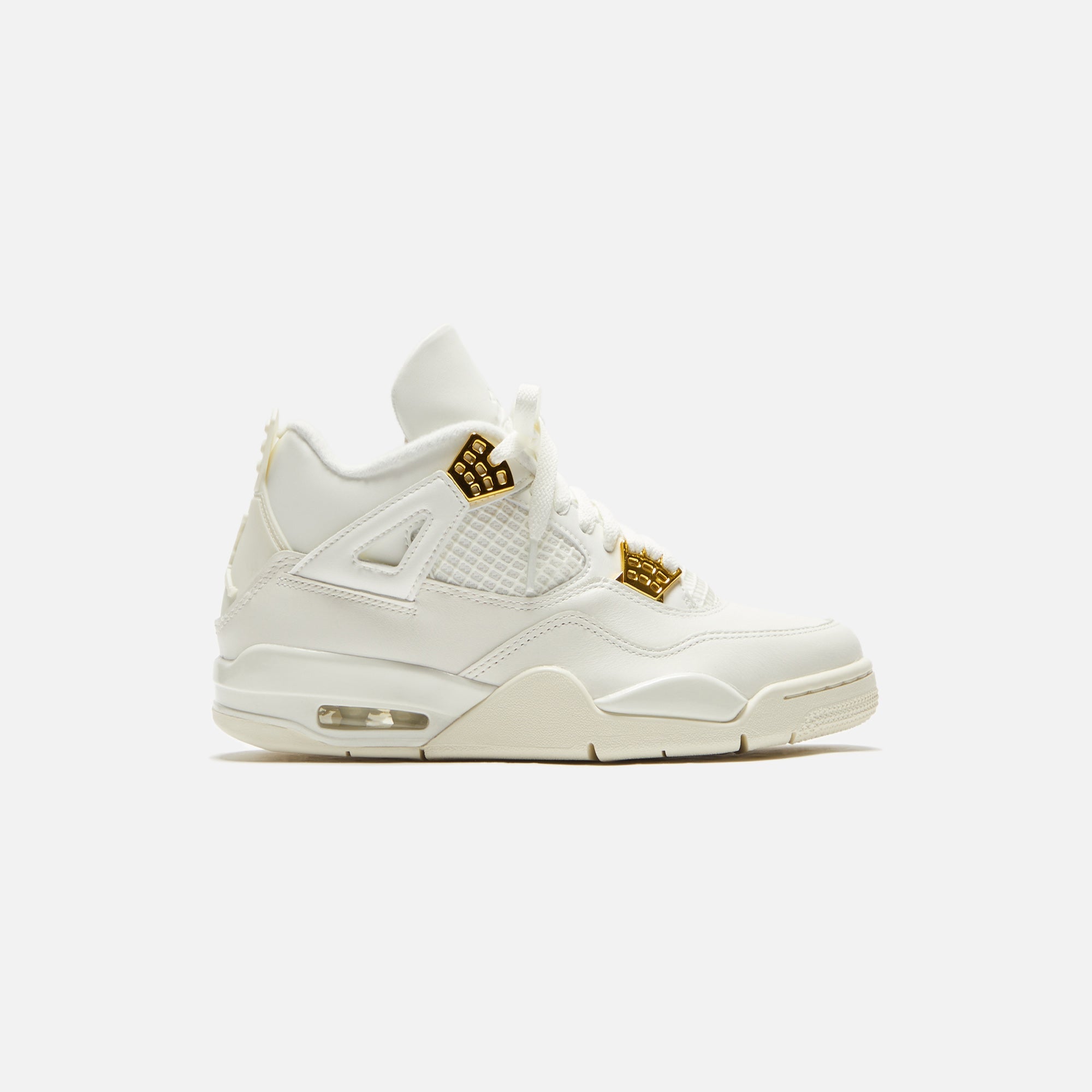 Jordan WMNS Air Jordan 4 Retro Sail Metallic Gold Black Kith Europe