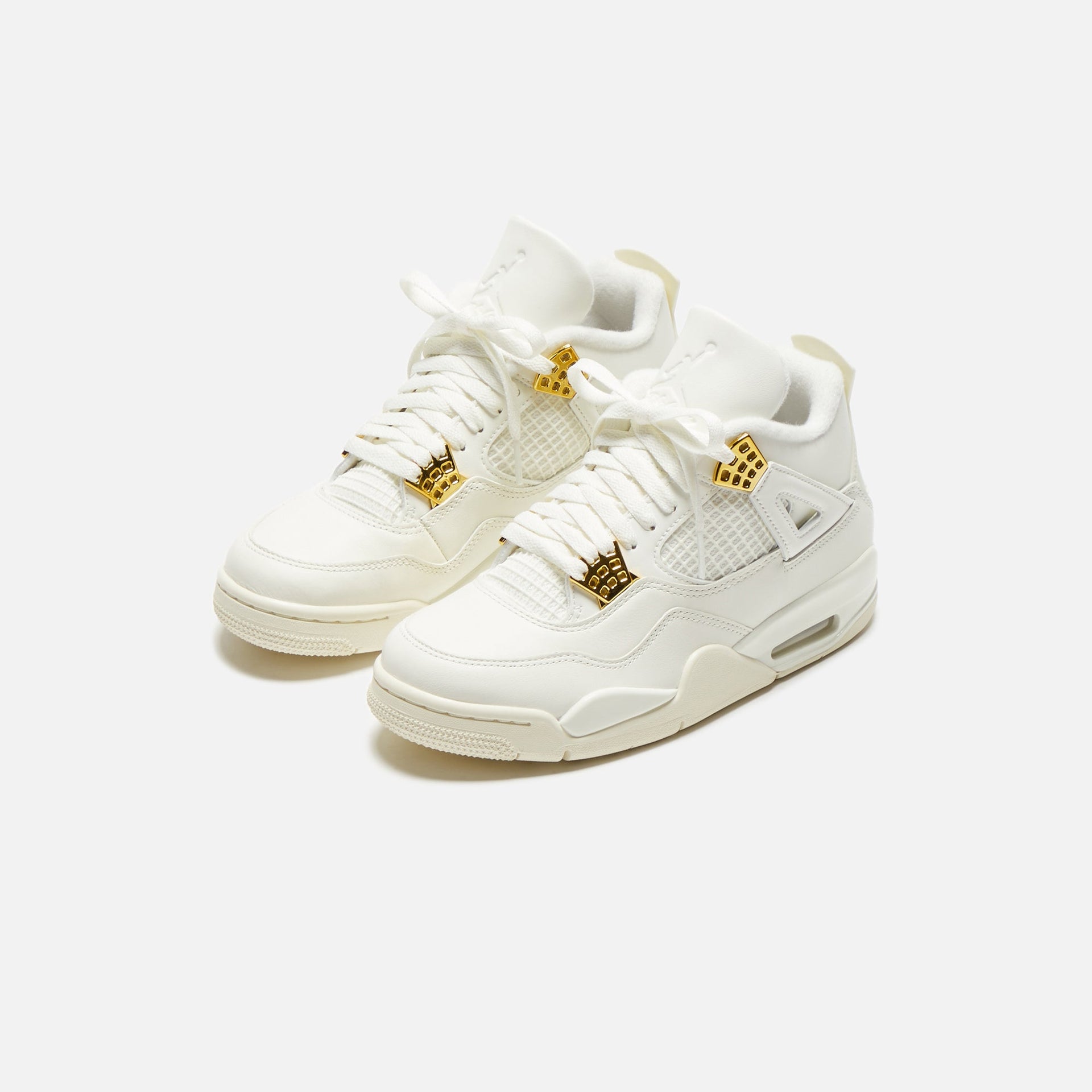 Jordan WMNS Air Jordan 4 Retro - Sail / Metallic Gold / Black