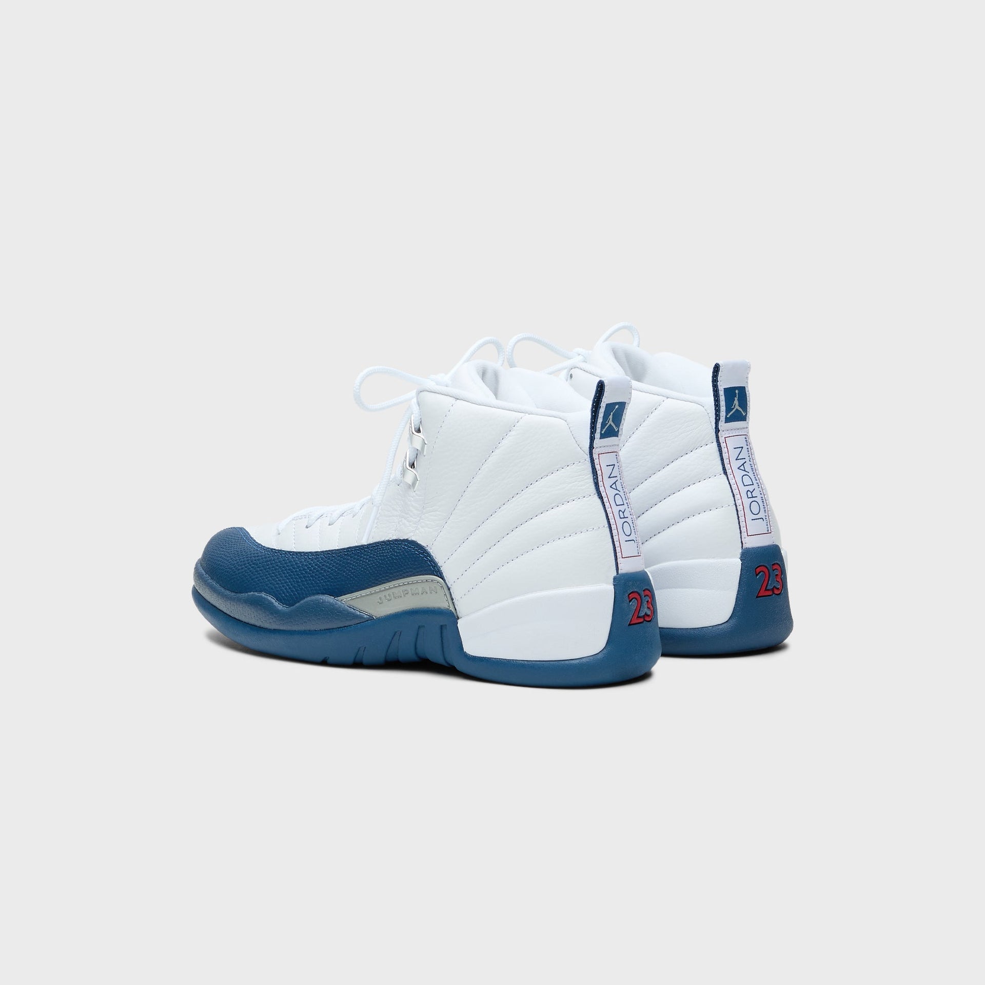 Jordan Air Jordan 12 Retro - White / French Blue / Metallic Silver