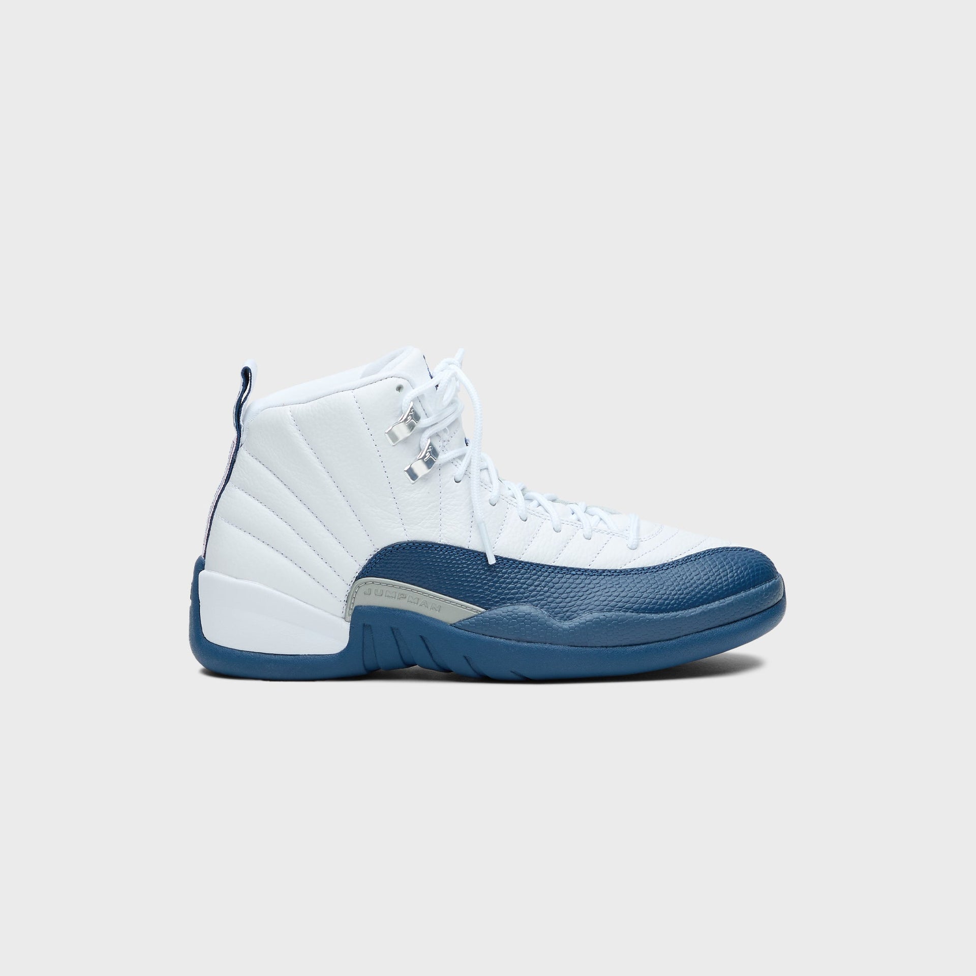 Jordan Air Jordan 12 Retro - White / French Blue / Metallic Silver