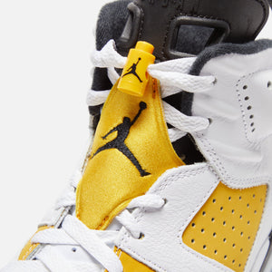 Nike Air Jordan 6 Retro - White / Yellow Ochre / Black