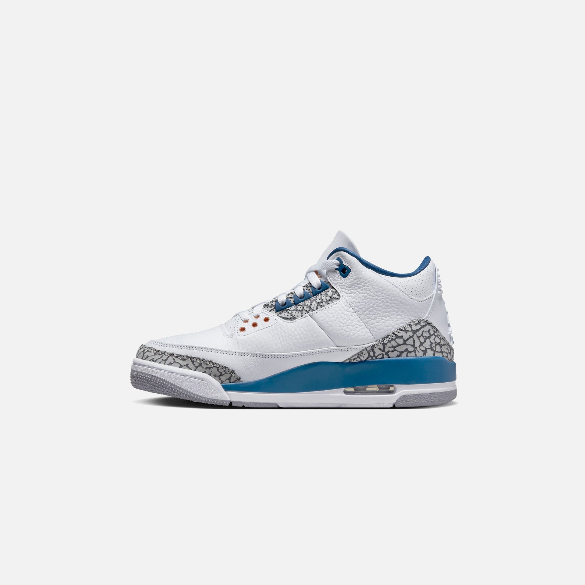 Nike Air Jordan 3 Retro - White / Metallic Copper / True Blue