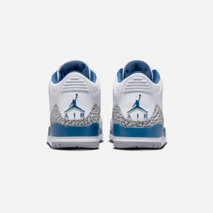 Nike Air Jordan 3 Retro - White / Metallic Copper / True Blue