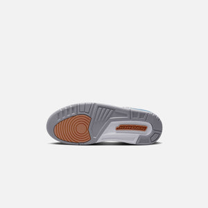 Nike Air Jordan 3 Retro - White / Metallic Copper / True Blue
