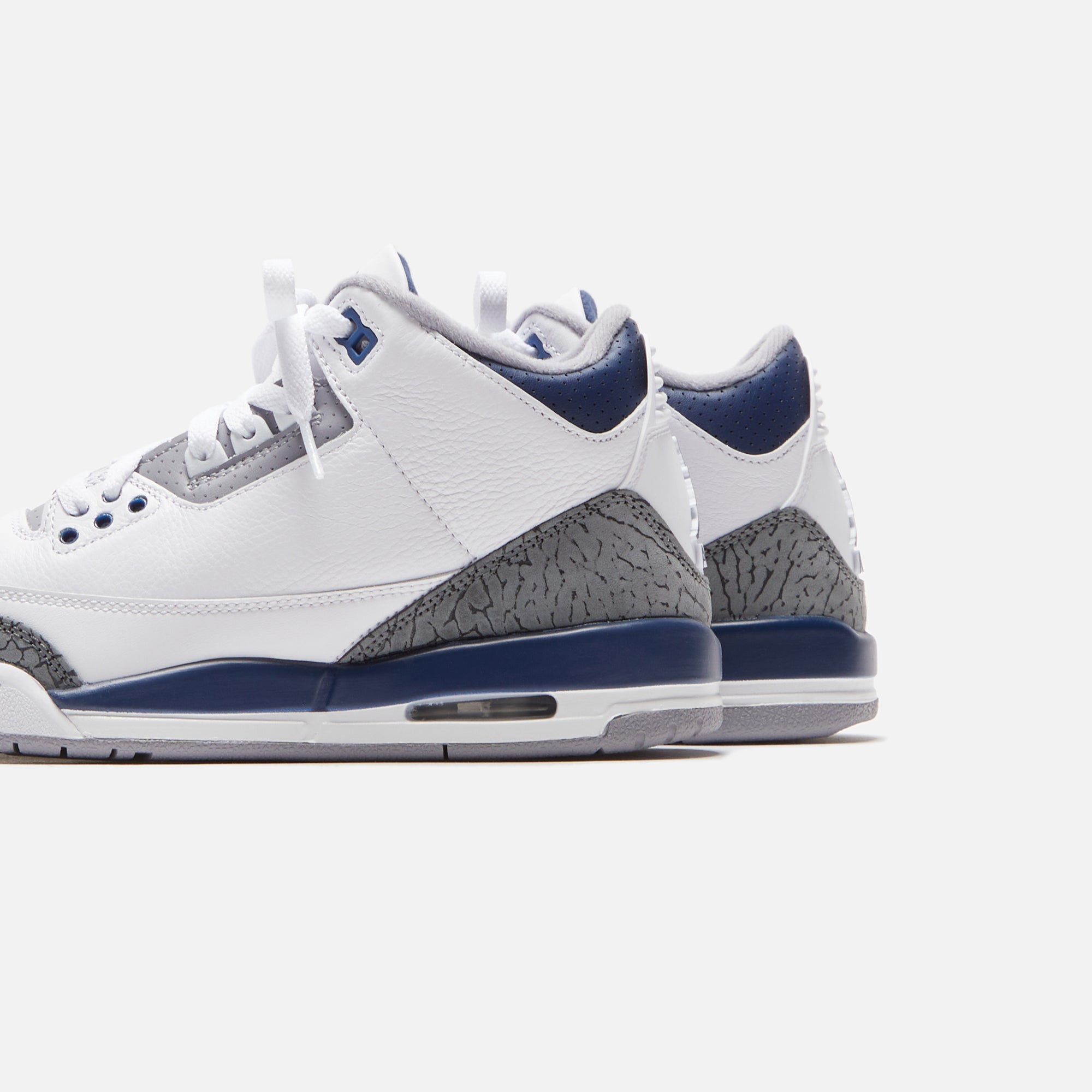 Nike Air Jordan 3 Retro Shoes Summit White Hyrdogen Blue