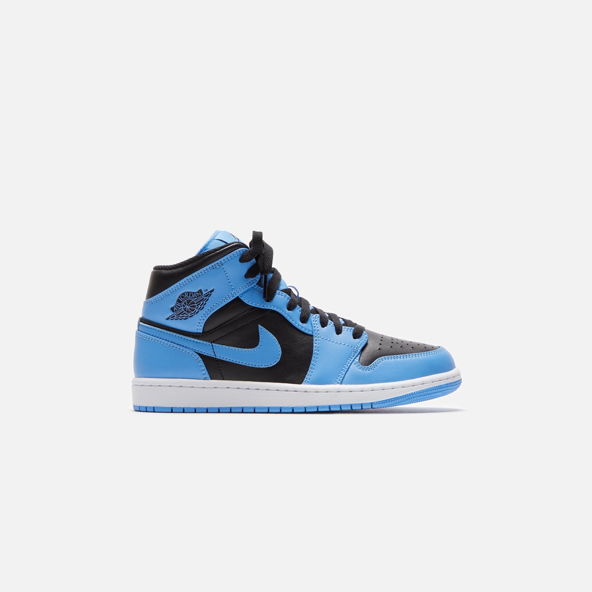 Nike Air Jordan 1 Mid - University Blue / Black / White – Kith Europe