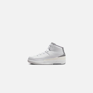 Nike PS Air Jordan 2 Retro - White / Cement Grey / Sail / Black