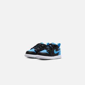 Nike TD Air Jordan 1 Low - Black / University Blue / White