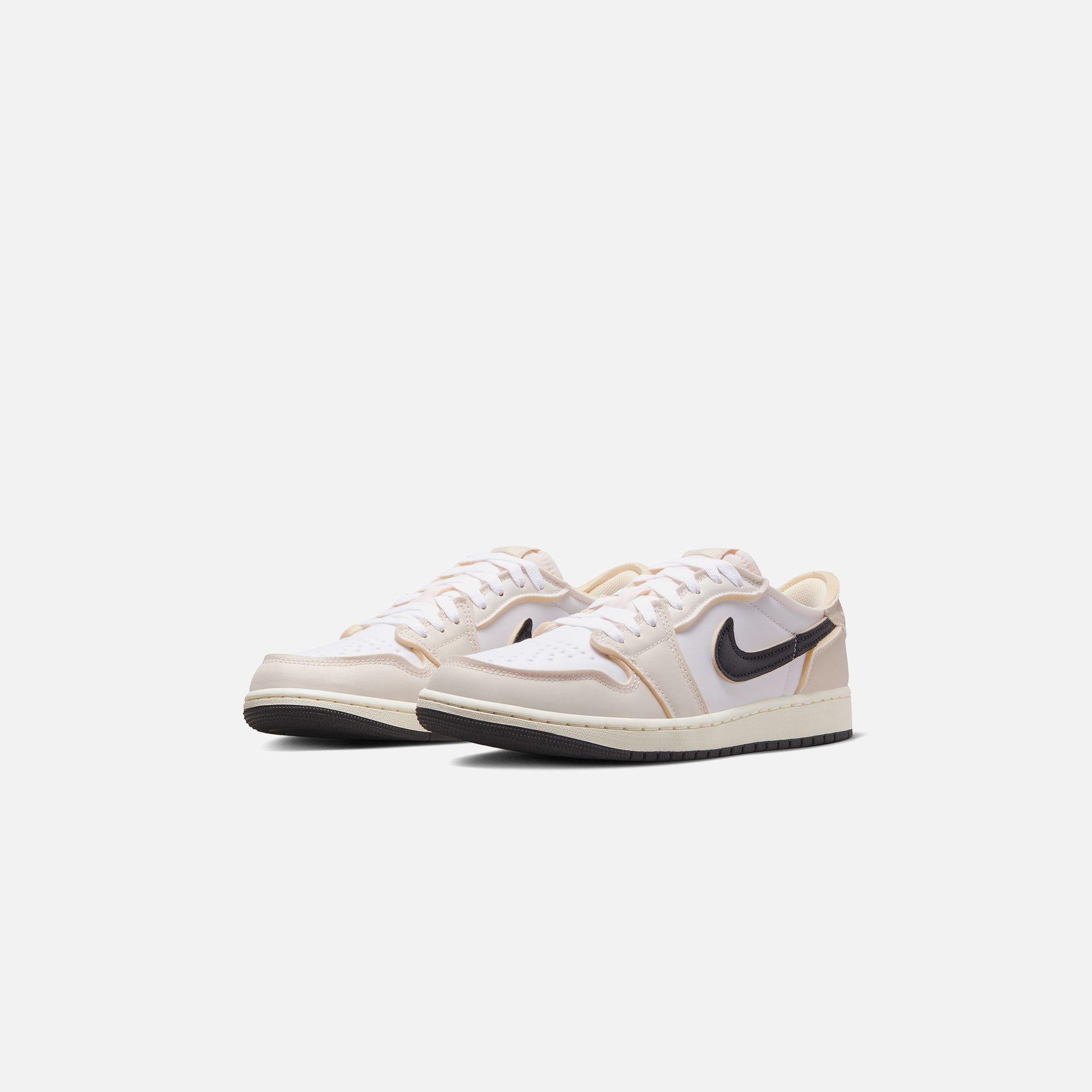 Jordan Air Jordan 1 Retro Low OG - White / Coconut Milk / Light Orewood Brown / Black