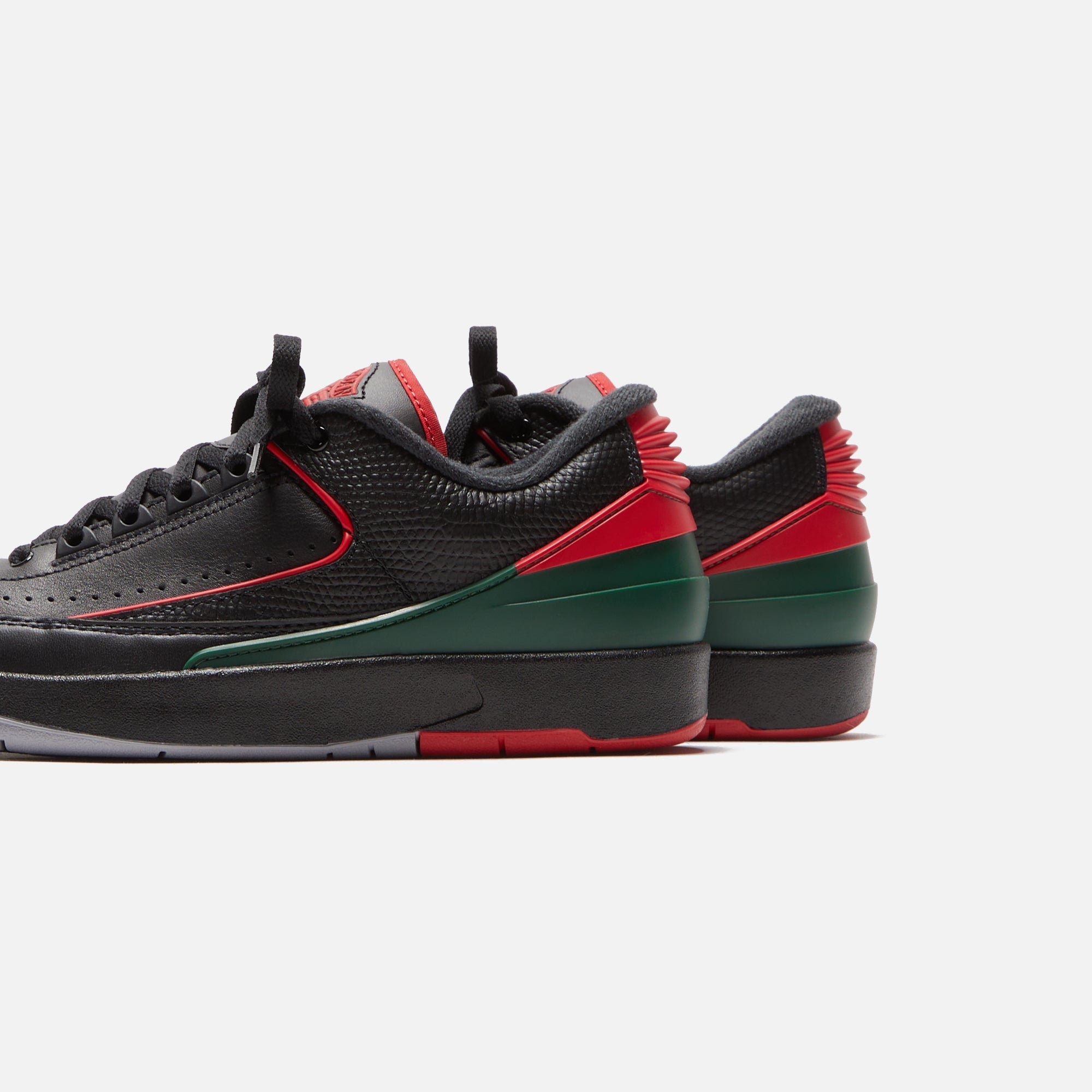 Nike Air Jordan 2 Retro Low - Black / Fire Red / Fire