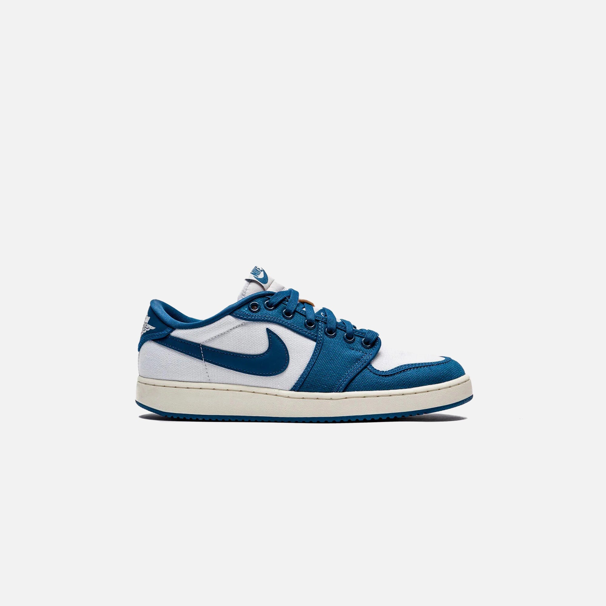 Nike Air Jordan KO 1 Low - White / Dark Royal Blue / Sail – Kith 