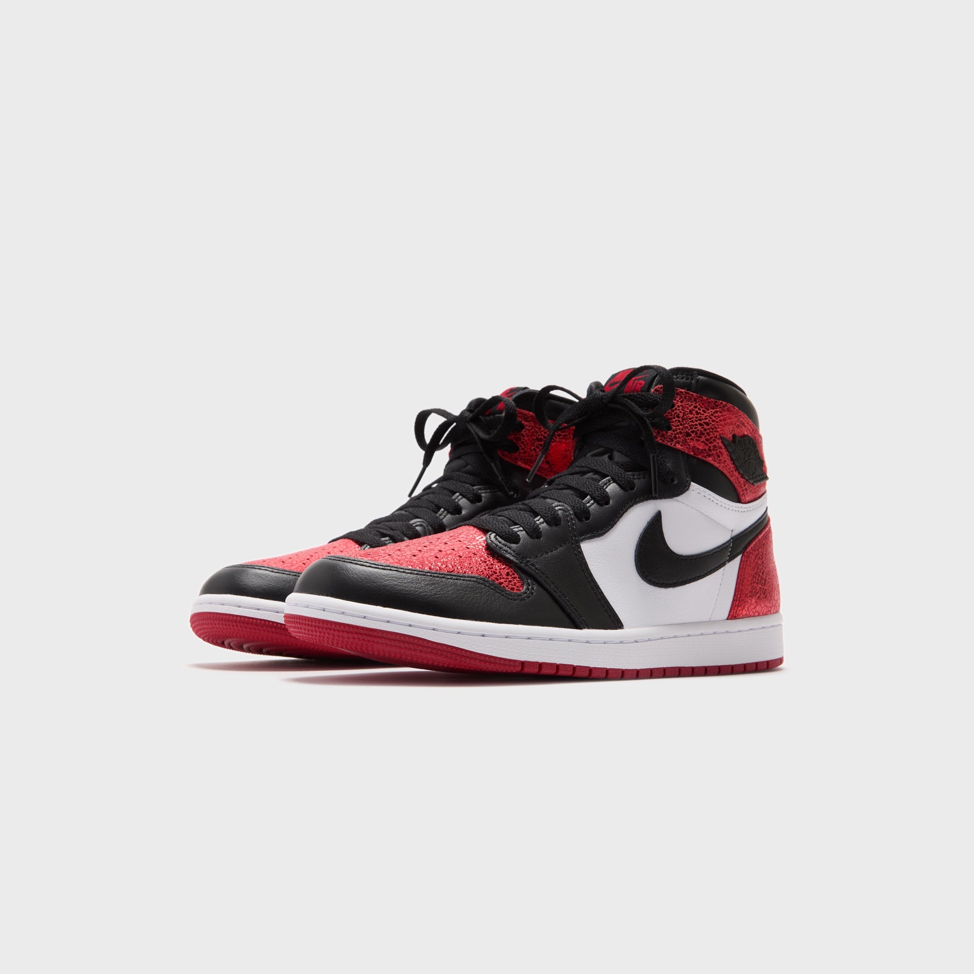 red black white nike high tops