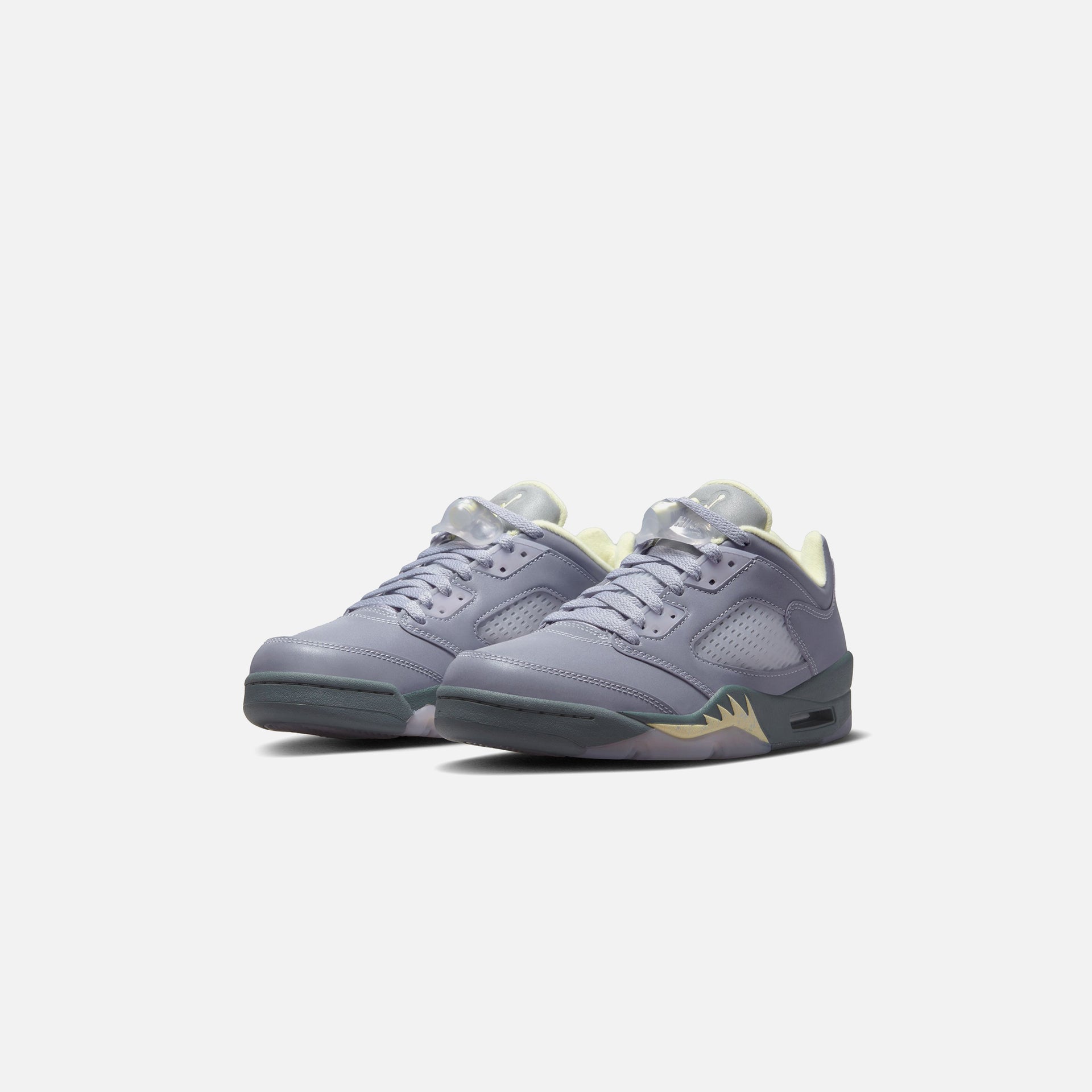 Jordan WMNS Air Jordan 5 Retro Low - Indigo Haze / Metallic Silver / Alabaster / Fire Red